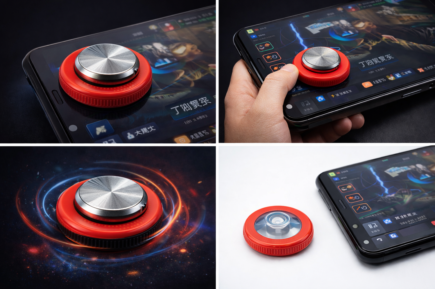 Controlador de Joystick Móvil Universal para Juegos