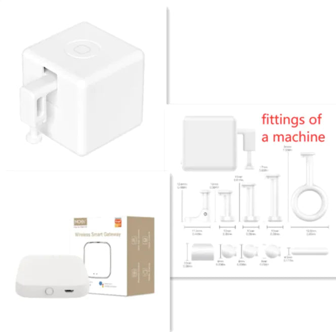 Botón Pulsador Nuevo Robot Dedo Bluetooth Control de Voz Automático Aplicativo Vida Inteligente Gadget para el Hogar