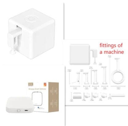 Botón Pulsador Nuevo Robot Dedo Bluetooth Control de Voz Automático Aplicativo Vida Inteligente Gadget para el Hogar